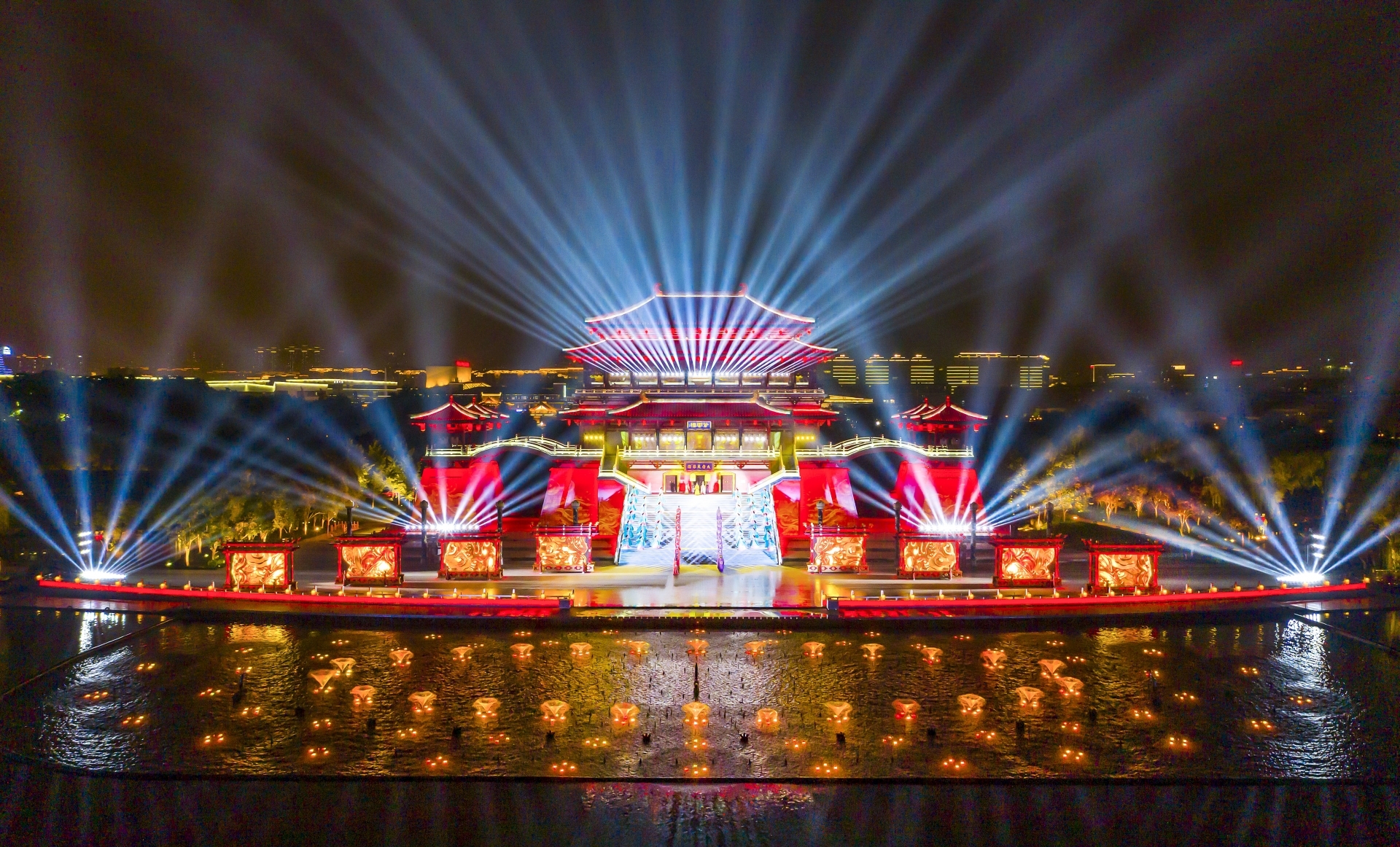 Water Dance Light Show Chasing Dreams in the Tang Dynasty